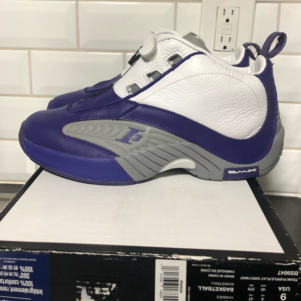Reebok Answer 4 IV Kobe Bryant PE Lakers Size 9